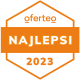 Nagroda, za bycie najlepszym elektrykiem we Wrocławiu z roku 2023 otrzymana przez właściciela firmy electrosystems, Bartosza Nowaka